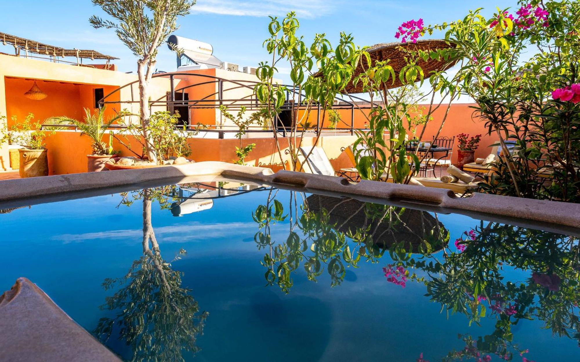 Riad L'Orange Bleue Marrakesh Bagian luar foto