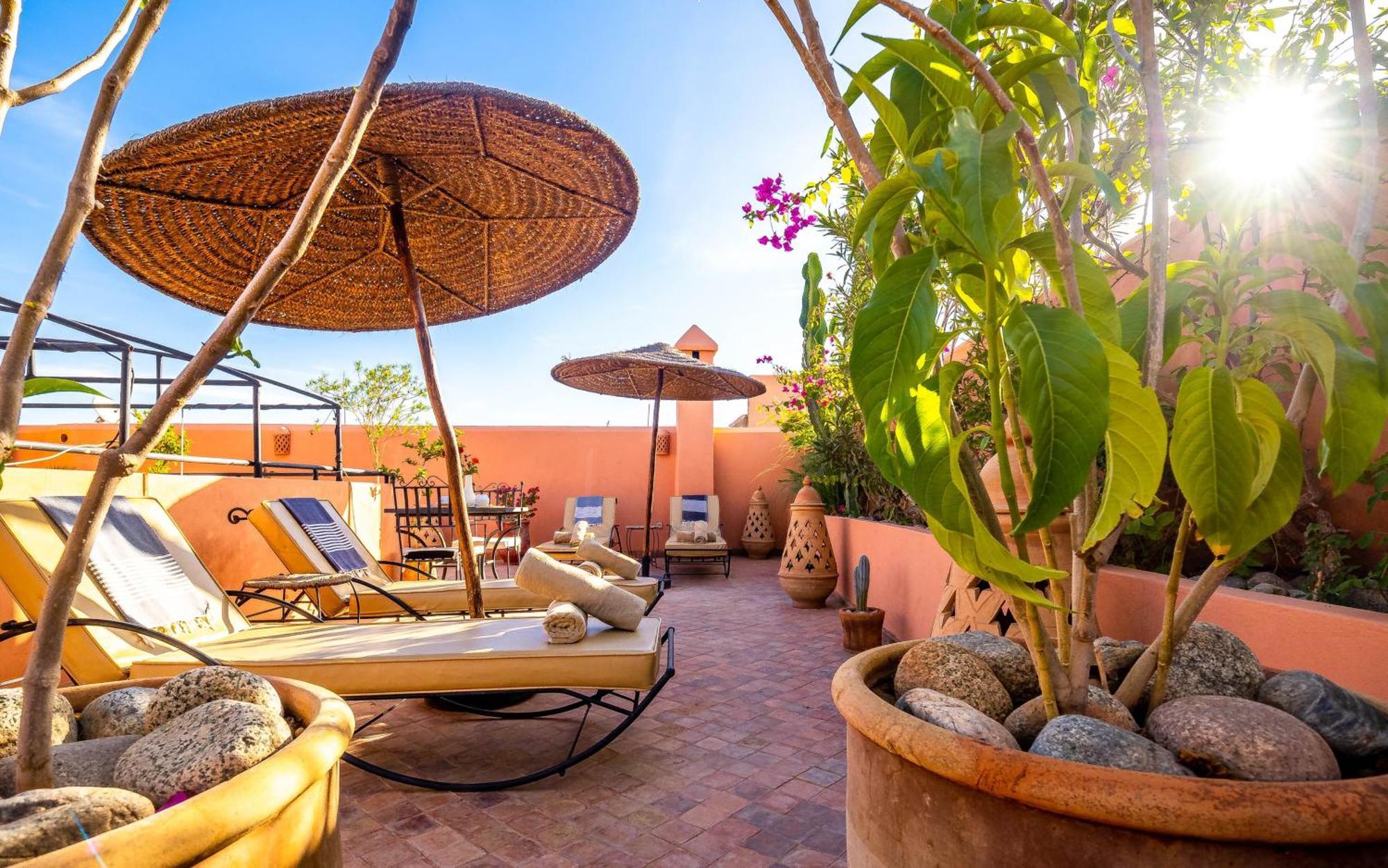 Riad L'Orange Bleue Marrakesh Bagian luar foto