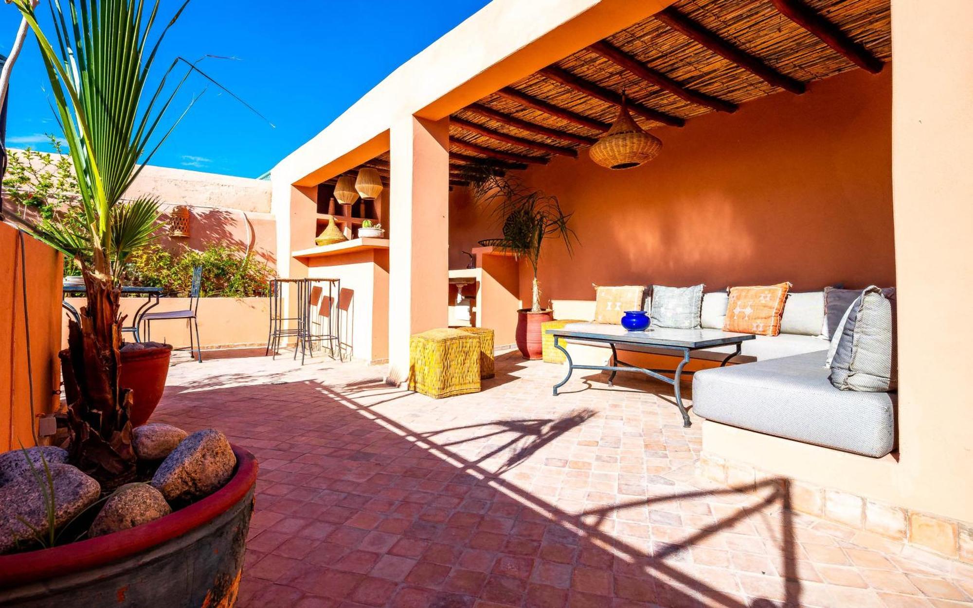 Riad L'Orange Bleue Marrakesh Bagian luar foto