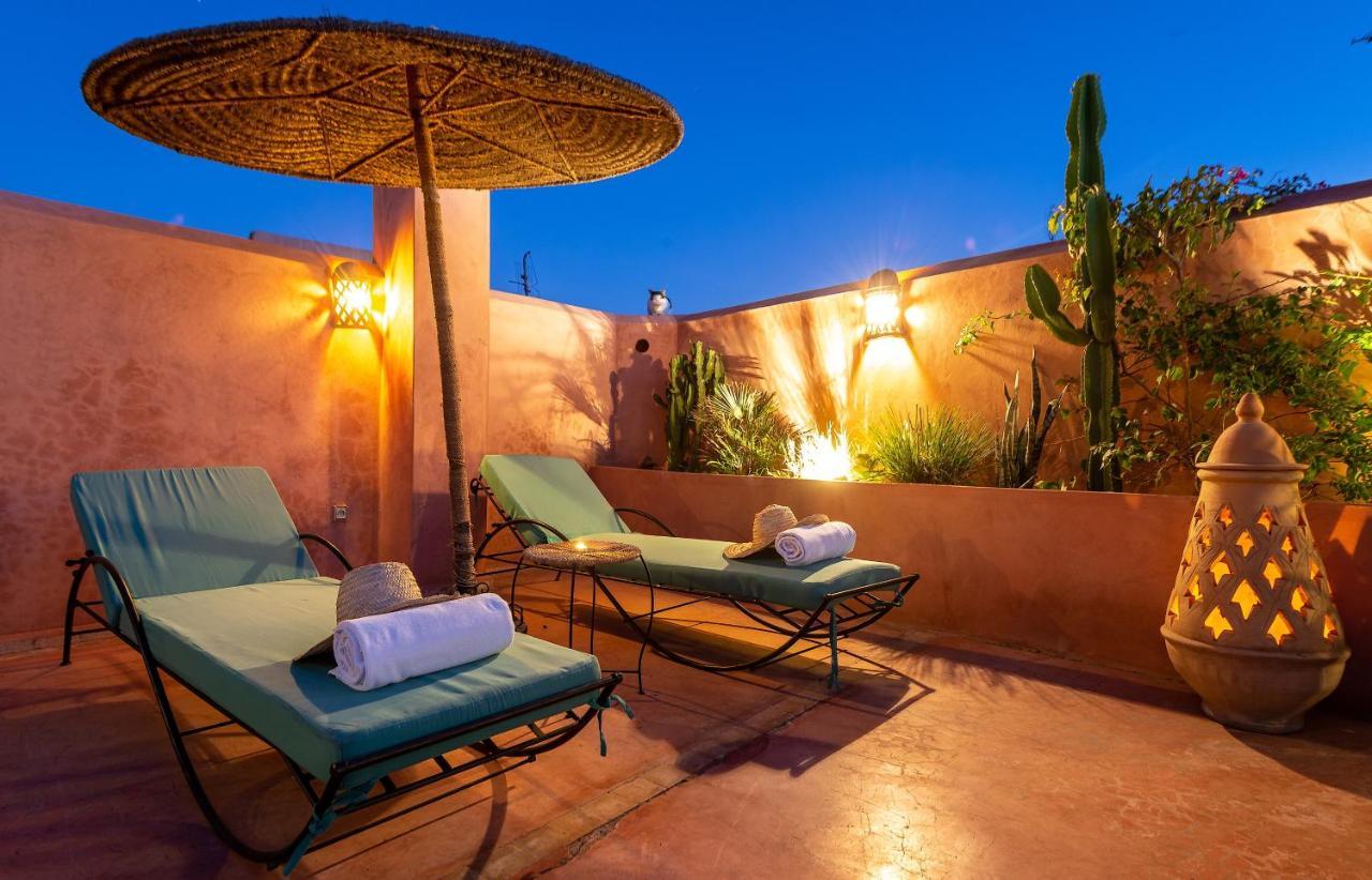 Riad L'Orange Bleue Marrakesh Bagian luar foto